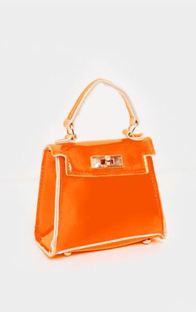 Neon Orange Mini Bag | Accessories | PrettyLittleThing USA