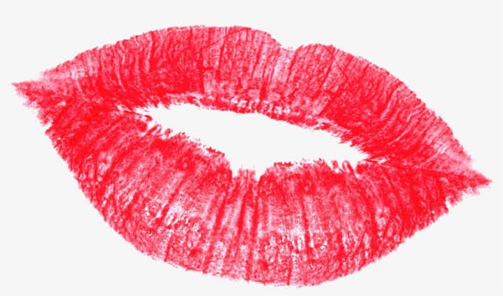 transparent kiss print - Google Search