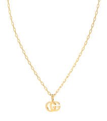 gold gucci necklace