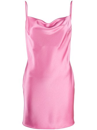 Shop pink Nanushka Lotti slip dress with Express Delivery - Farfetch