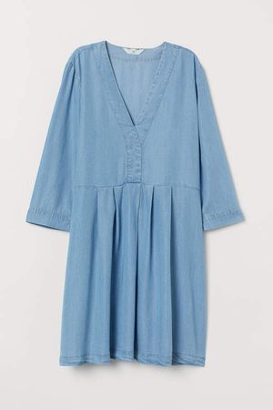 Lyocell Dress - Blue