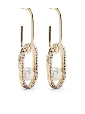 Rosantica Pearl Drop Earrings - Farfetch