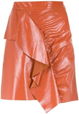 Nk leather skirt