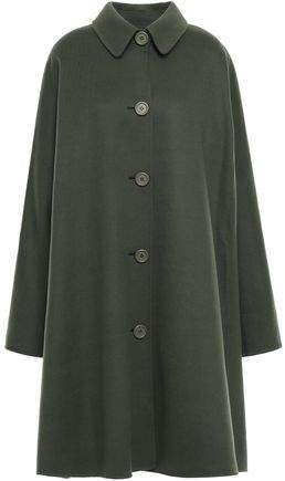 Wool And Cashmere-blend Felt Coat