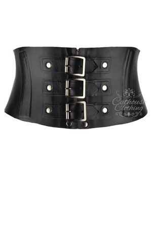 black buckle waist corset - Google Search