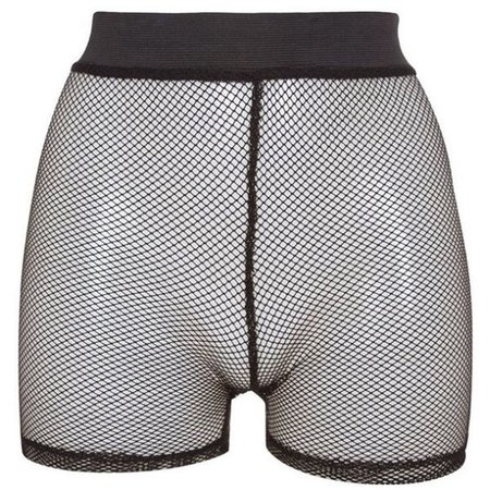 fishnet shorts