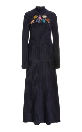 Juana Embellished Cashmere Knit Dress By Gabriela Hearst | Moda Operandi