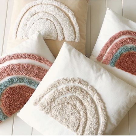 rainbow cushions