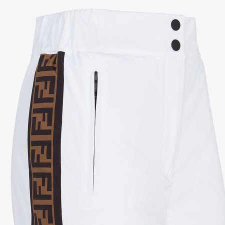 White tech nylon ski pants - SKI PANTS | Fendi