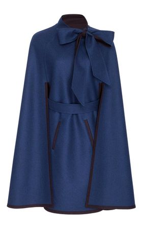 blue designer cloak
