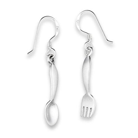 fork earrings - Pesquisa Google