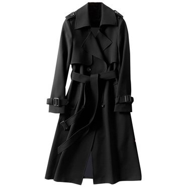 Mens Overcoat Winter Full Length Trench Coat Warm Long Jacket Formal Outerwear - Walmart.com
