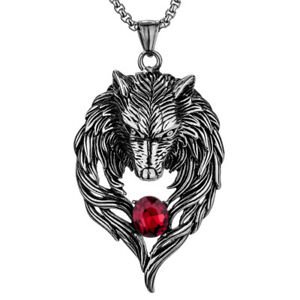 wolf necklace - Google Search