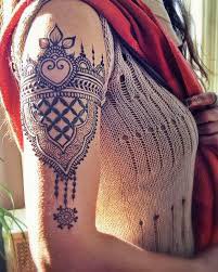 henna shoulder tattoo - Google Search