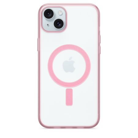 Coque Lumen Series avec MagSafe d’OtterBox pour iPhone 15 Plus - Rose - Apple (FR)