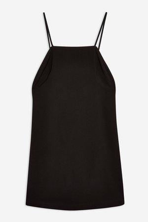Black Low Back Mini Slip Dress - Clothing- Topshop USA