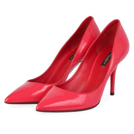 DOLCE & GABBANA Patent Leather Pumps Pink - S: 38 (5) | Luxity