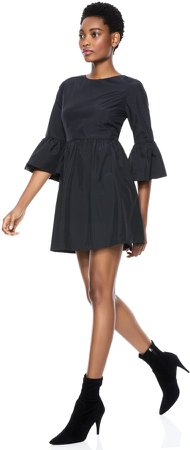 Augusta Ruffle Sleeve Mini Dress