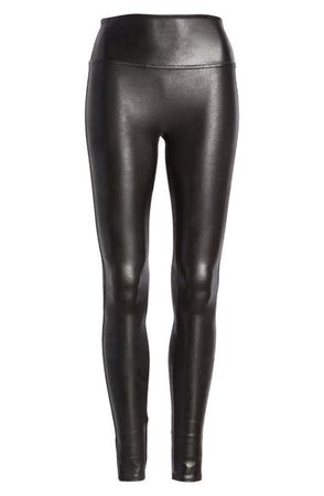SPANX® Faux Leather Leggings (Regular, Petite & Plus Size) | Nordstrom