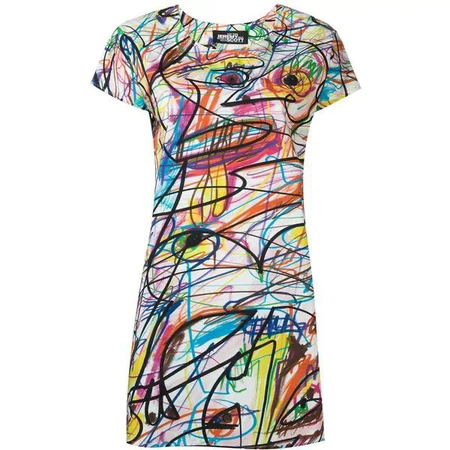 Abstract T Shirt Dress