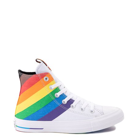 Converse Chuck Taylor All Star Hi Pride Sneaker - White / Rainbow | JourneysCanada