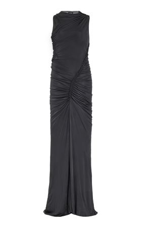Exclusive Ruched Jersey Gown By Atlein | Moda Operandi