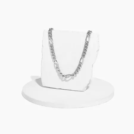 Hypoallergenic Stainless Steel Chunky Link Necklace | Tini Lux