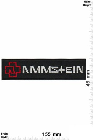 Rammstein Patch Badge Embroidered Iron on Applique Souvenir | Etsy