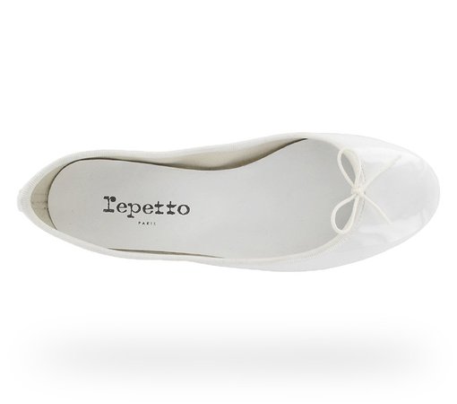 Repetto Cendrillon Ballerina Patent leather white