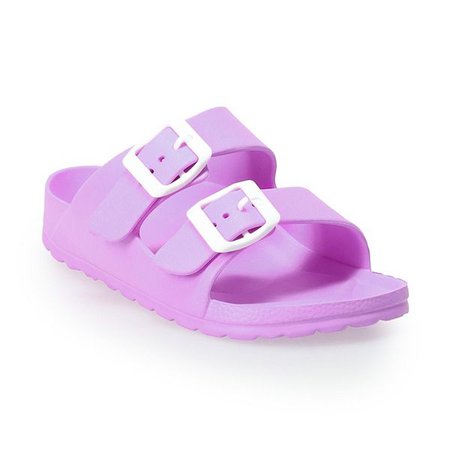 SO® Jessiee Girls' Slide Sandals