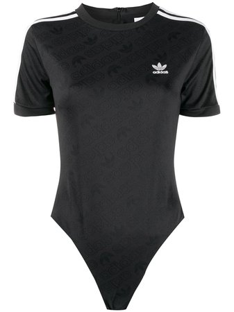 Black Adidas T-shirt Leotard | Farfetch.com