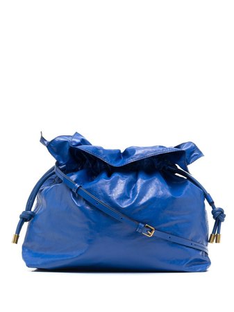 Isabel Marant Ailey drawstring crossbody bag blue BF024421E011M - Farfetch