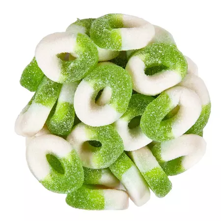 Gummy Apple Rings | Green Apple Gummy Candy