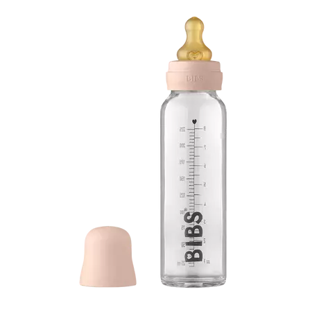 BIBS Glass Baby Bottle - 225ml – Bub Stuff Australia
