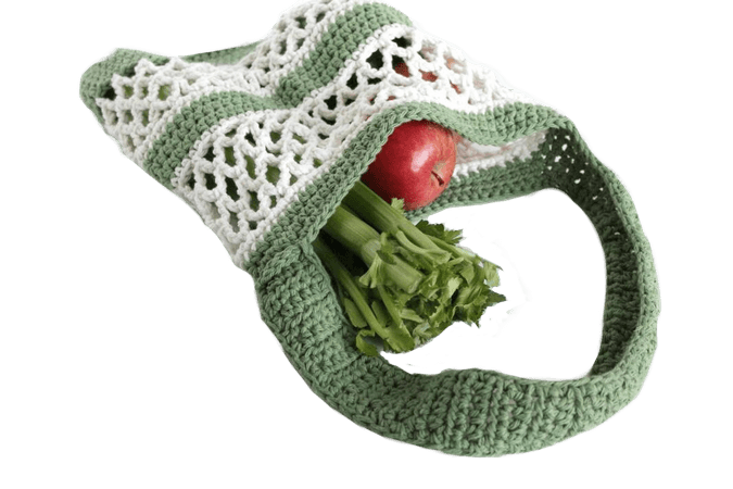 crochet produce bag