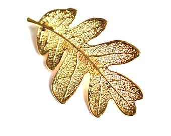 Aspen Leaf Brooch | Etsy