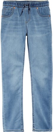 Skinny Pull-On Jeans
