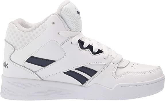 Amazon.com | Reebok Men's BB4500 Hi 2 Sneaker, White/Light Solid Grey, 10 | Fashion Sneakers