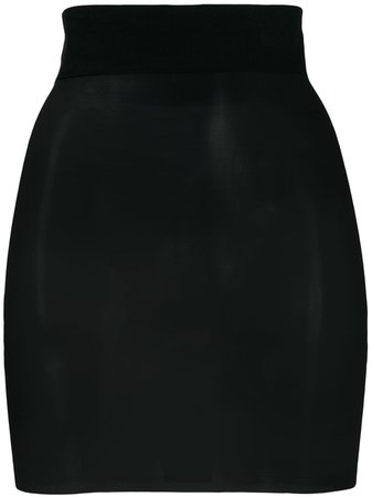 *clipped by @luci-her* Wolford Sheer Touch Forming Skirt | Farfetch.com