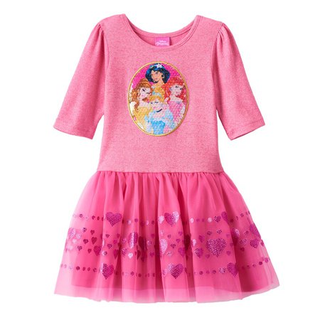 Disney Princess Sequin Dress - Toddler Girl | Kohls