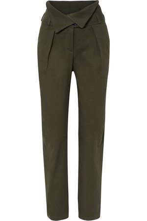 The Range | Stretch-cotton twill tapered pants | NET-A-PORTER.COM