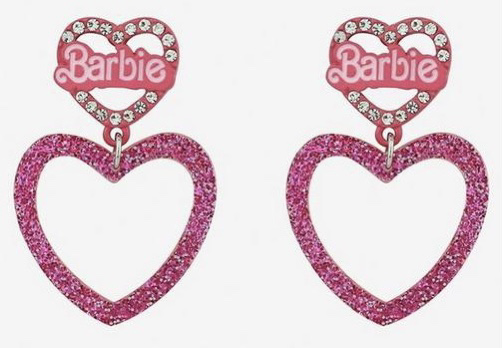 hot topic Barbie earrings