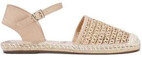 Woven Leather Espadrilles