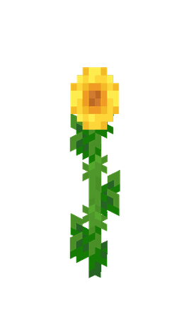 Minecraft Flower, Sunflower