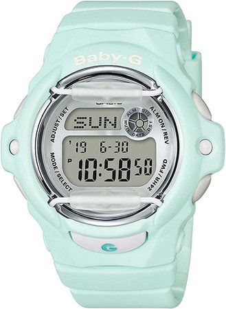 Amazon.com: Casio BG169R-3 Baby G Women039; s Reloj Light Mint 1.811 in Resina : Ropa, Zapatos y Joyería