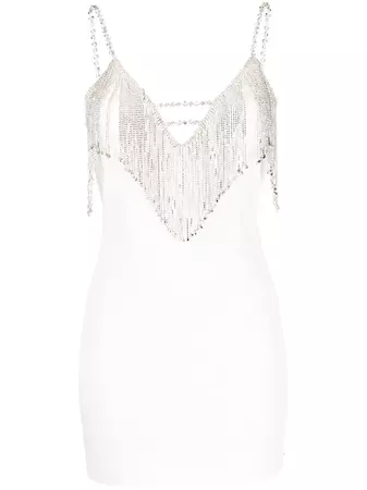 NISSA crystal-embellished Mini Dress - Farfetch