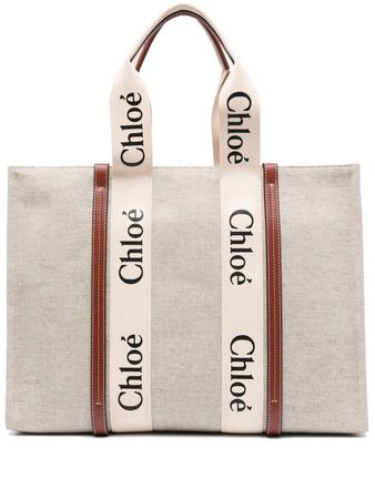 Chloé large Woody tote bag
