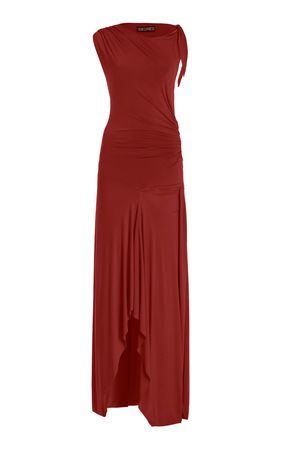 Exclusive Draped Jersey Maxi Dress By Siedrés | Moda Operandi