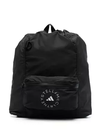 Adidas By Stella McCartney Logo Print Backpack - Farfetch