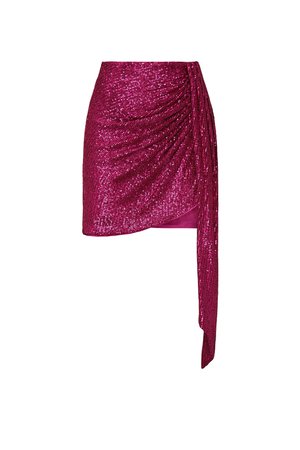 Sequin Drape Mini Skirt by Jonathan Simkhai for $50 - $65 | Rent the Runway